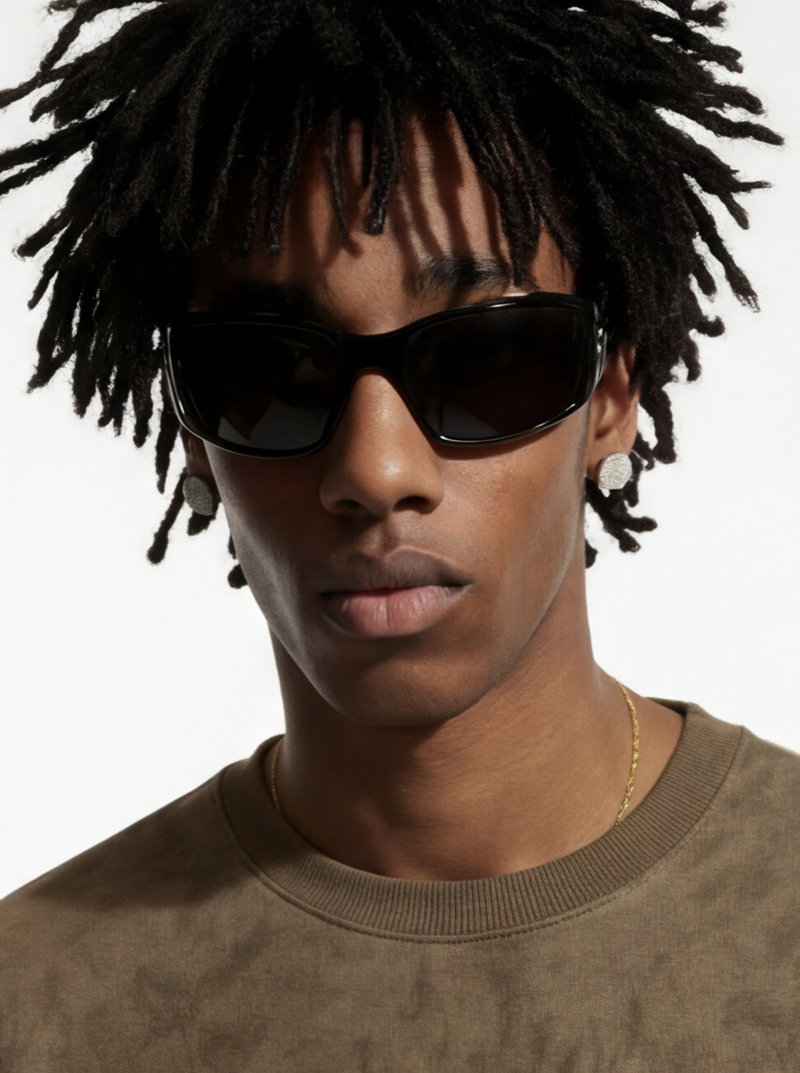 Rino7 Rustic Monogram Sweatshirt