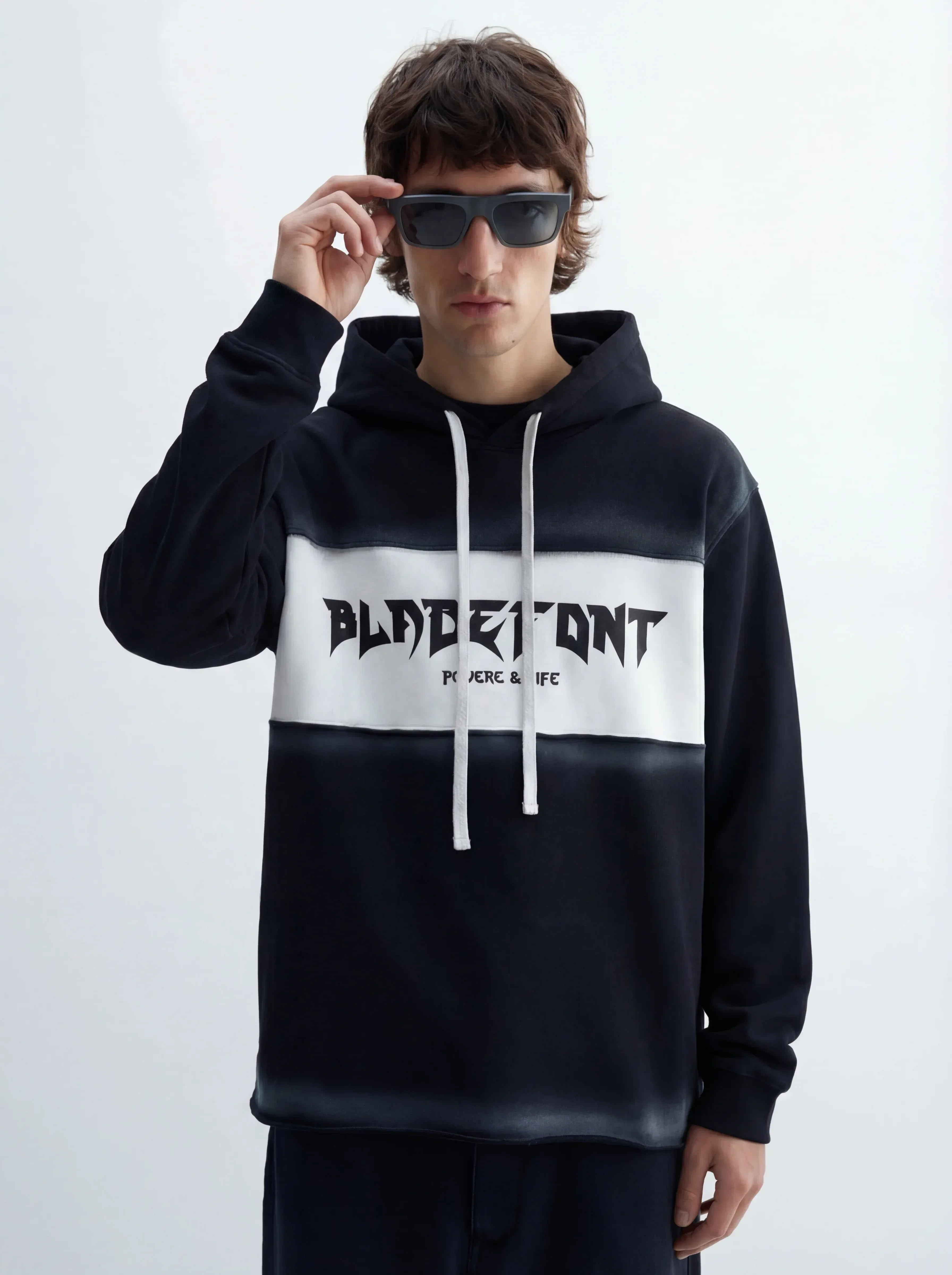 RINO7 Eclipse Panel Hoodie - RINO7