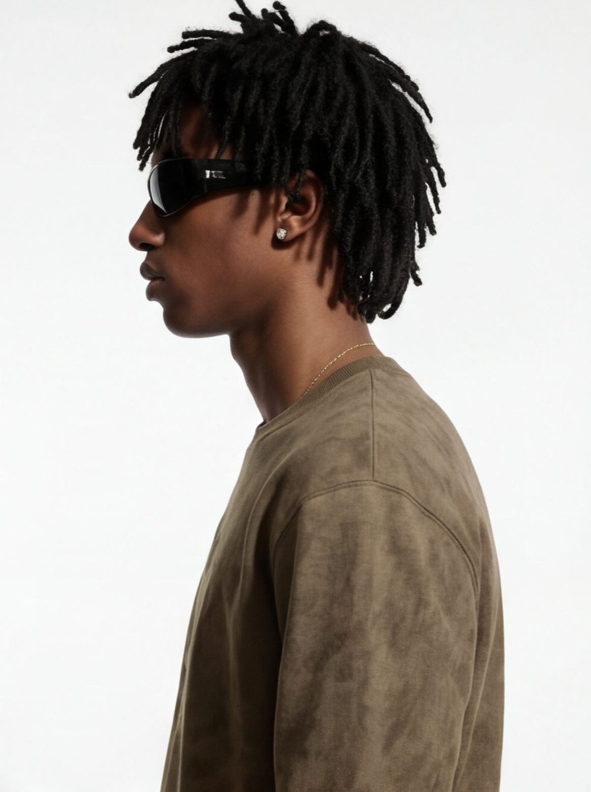 Rino7 Rustic Monogram Sweatshirt