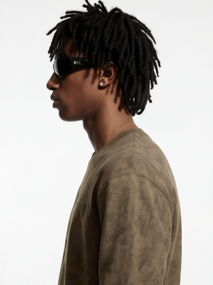 Rino7 Rustic Monogram Sweatshirt