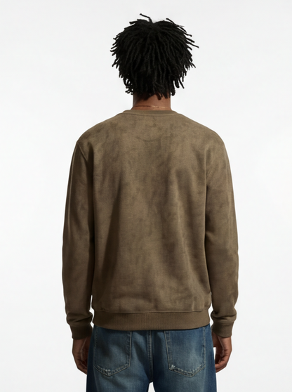 Rino7 Rustic Monogram Sweatshirt