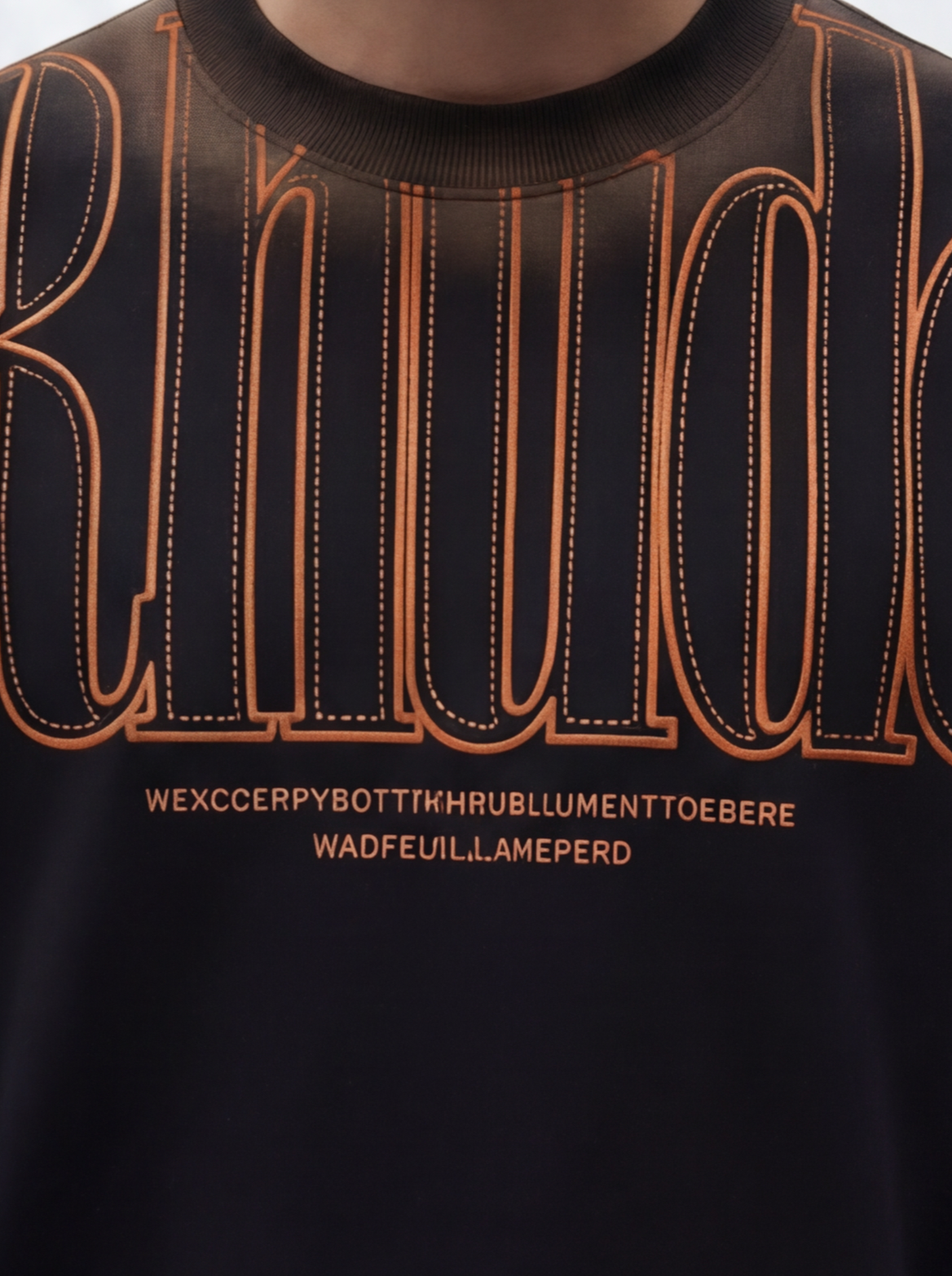 RINO7 Obsidian Ember Sweatshirt