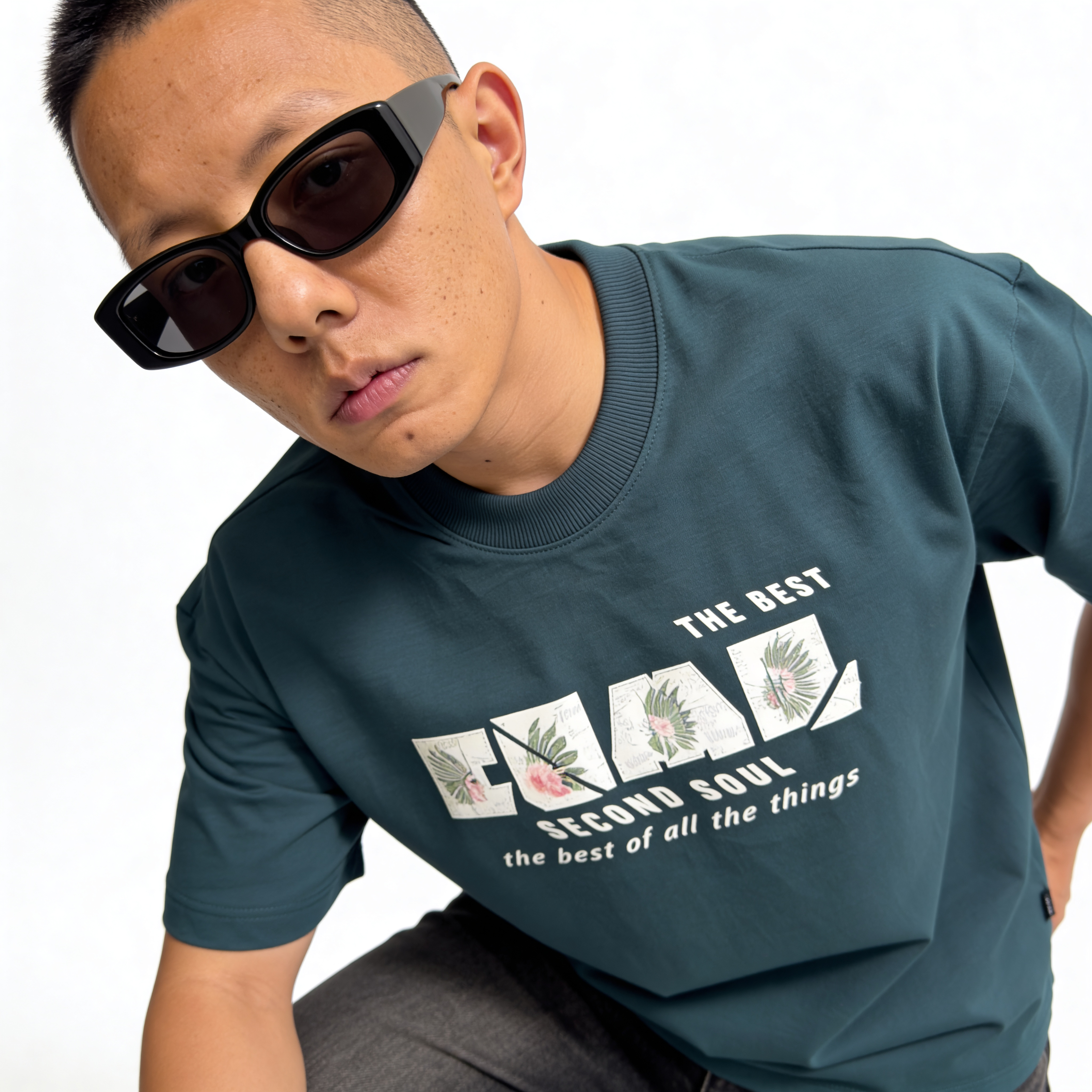 RINO7 Second Soul Graphic Print Regular Fit T-Shirt