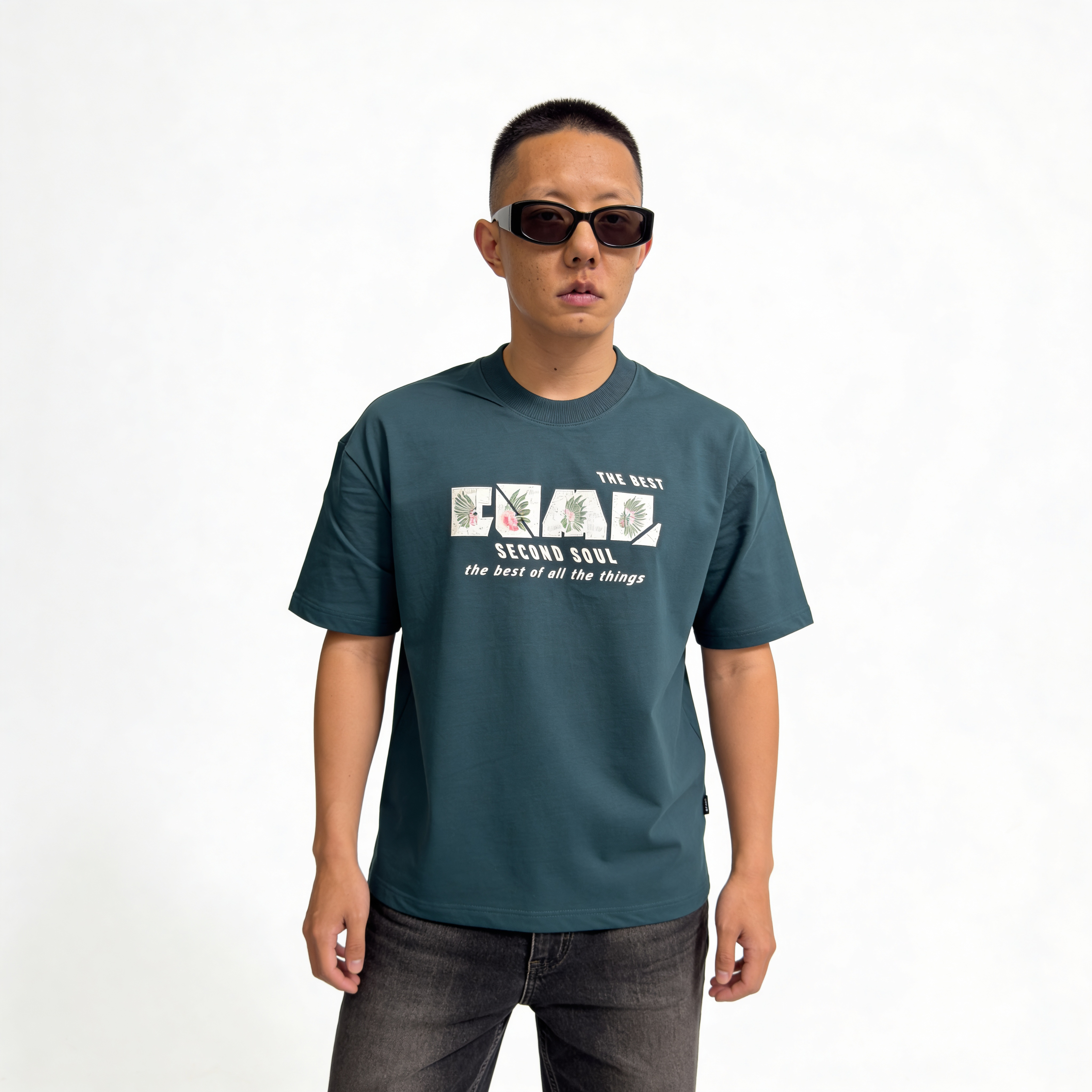 RINO7 Second Soul Graphic Print Regular Fit T-Shirt